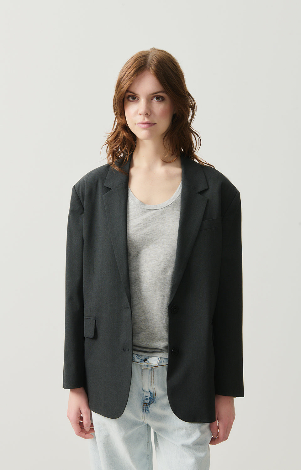 Women Dark Grey Coat