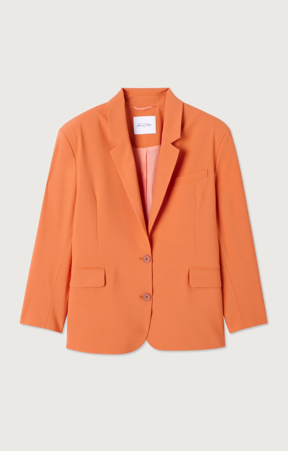 Women Orange Coat