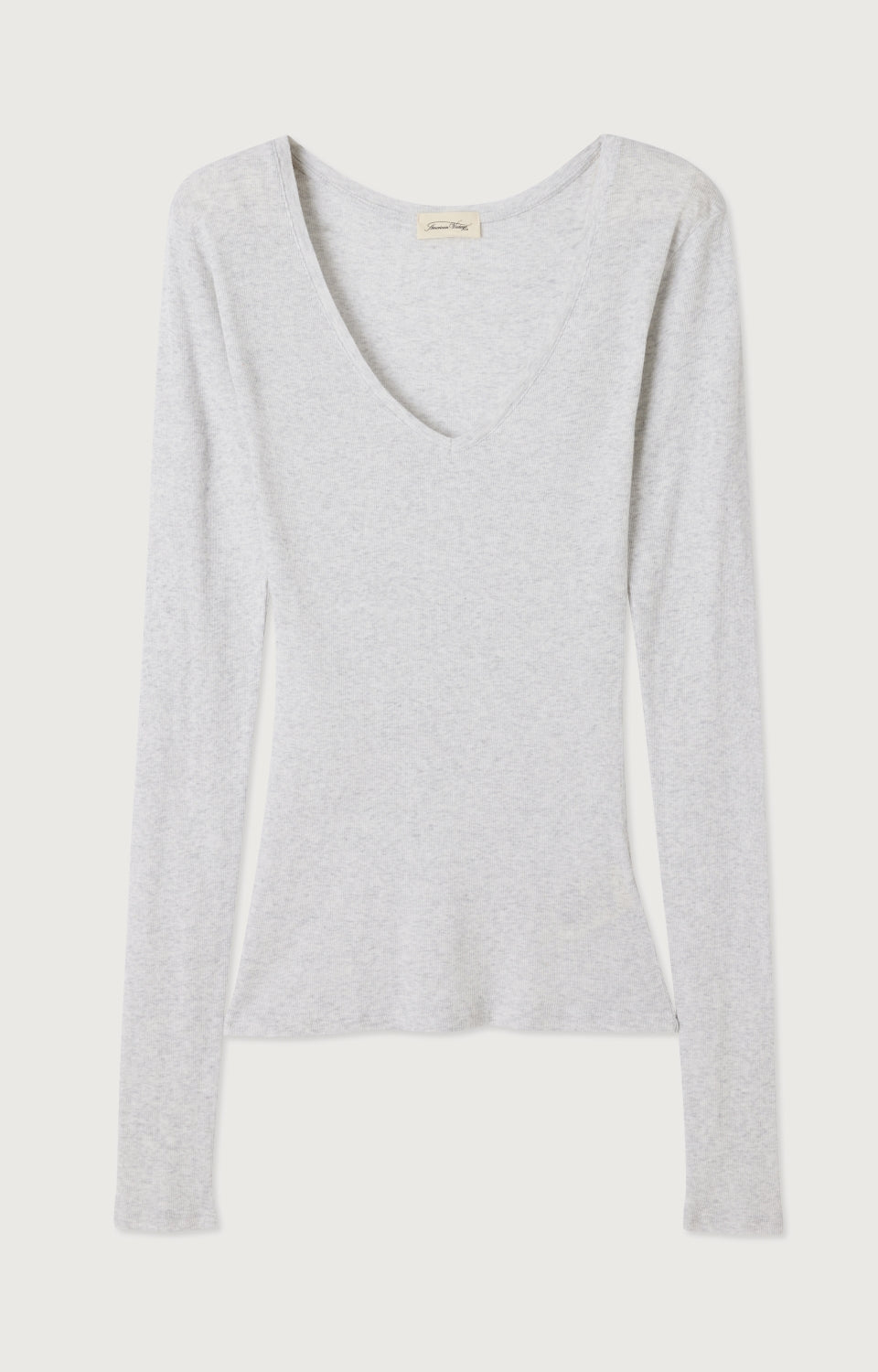 Women Light Grey Cotton T-Shirt