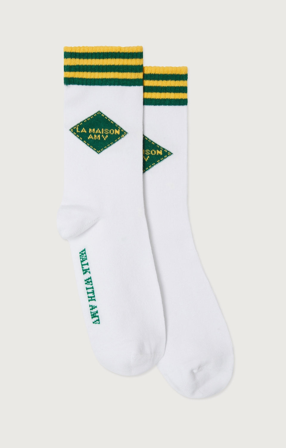 Adult White Cotton Socks