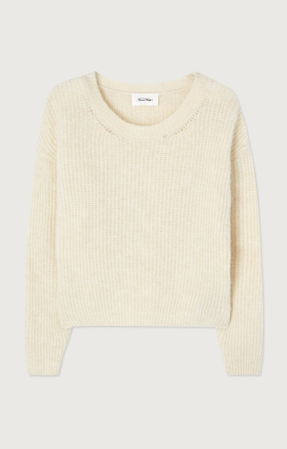 Women White Knit Sweater