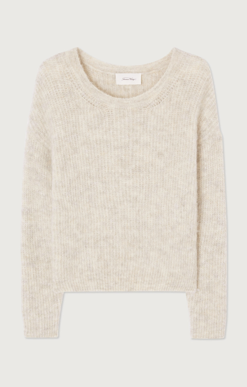 Women Beige Knit Sweater