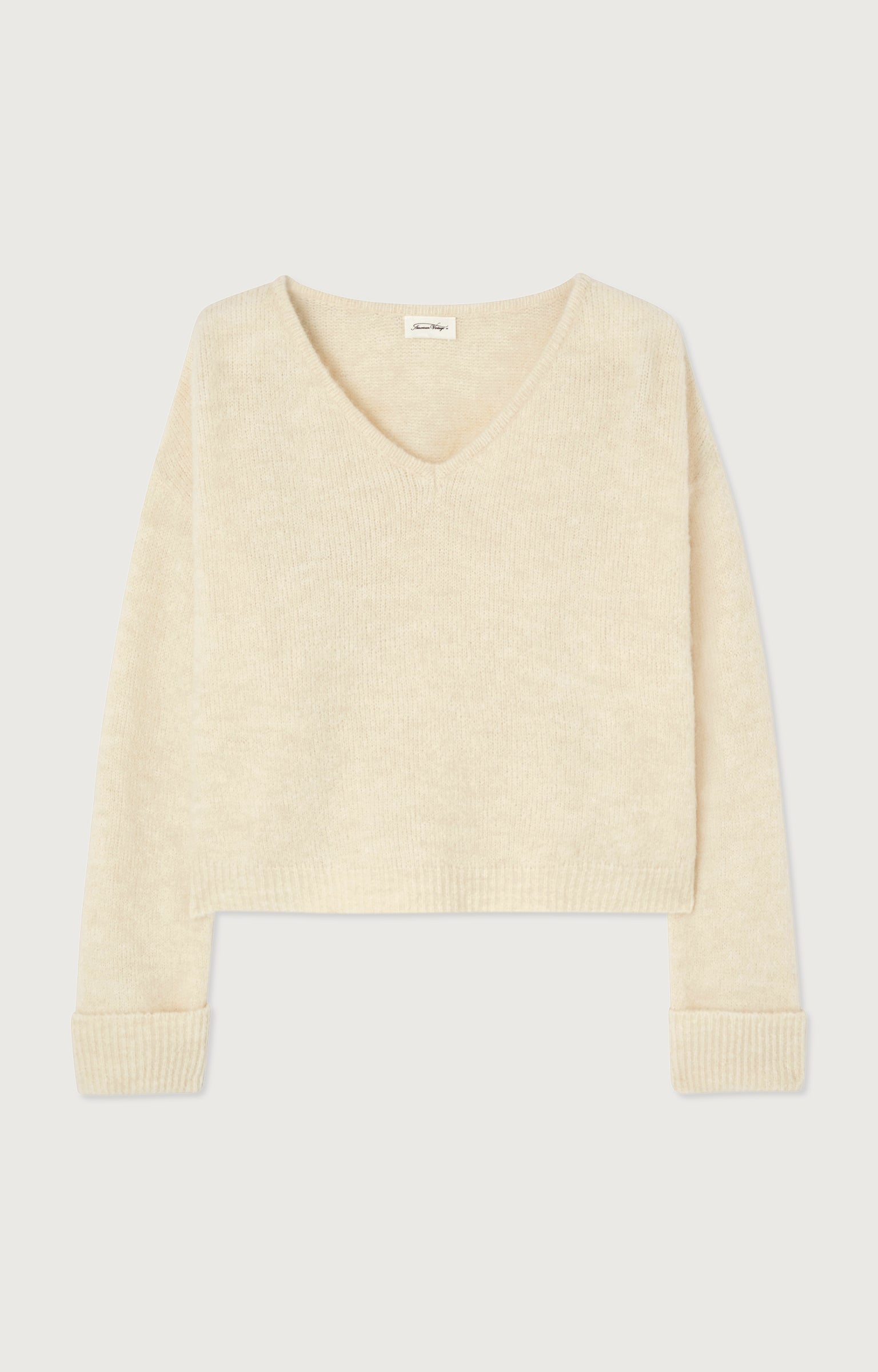 Women White Knit Sweater