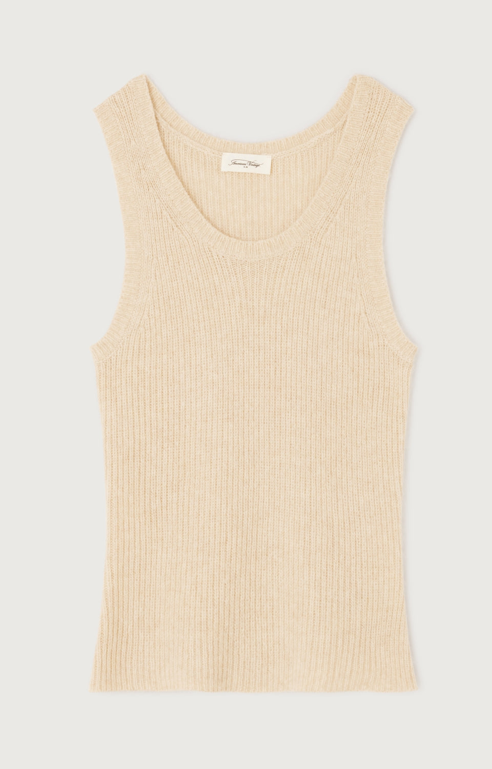 Women Beige Knit Vest