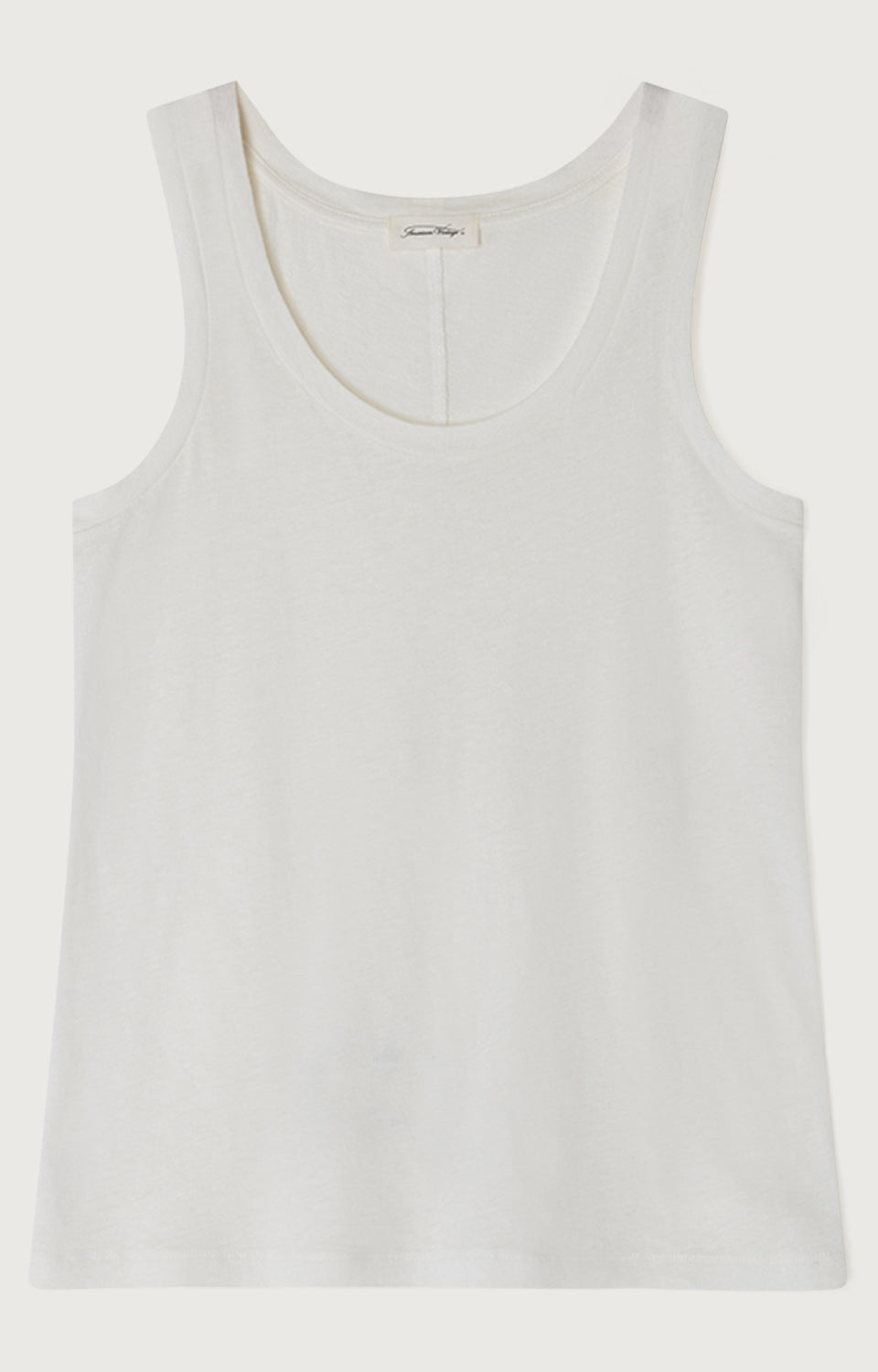 Women White Cotton Vest