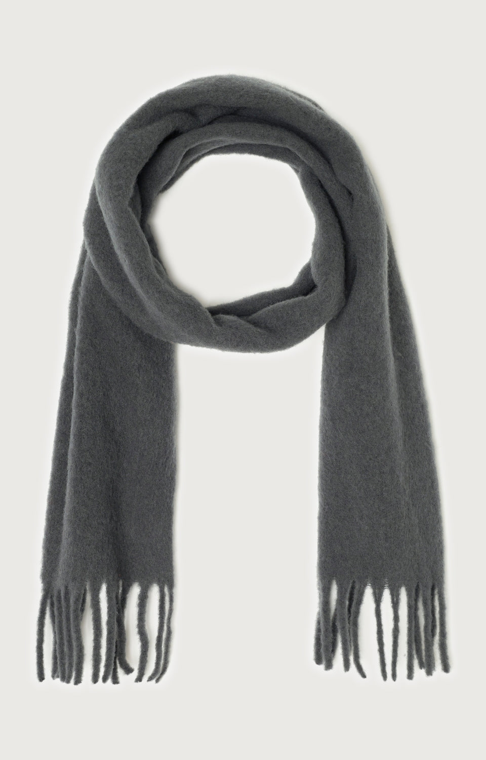 Adult Grey Wool Scarf(202x25cm)