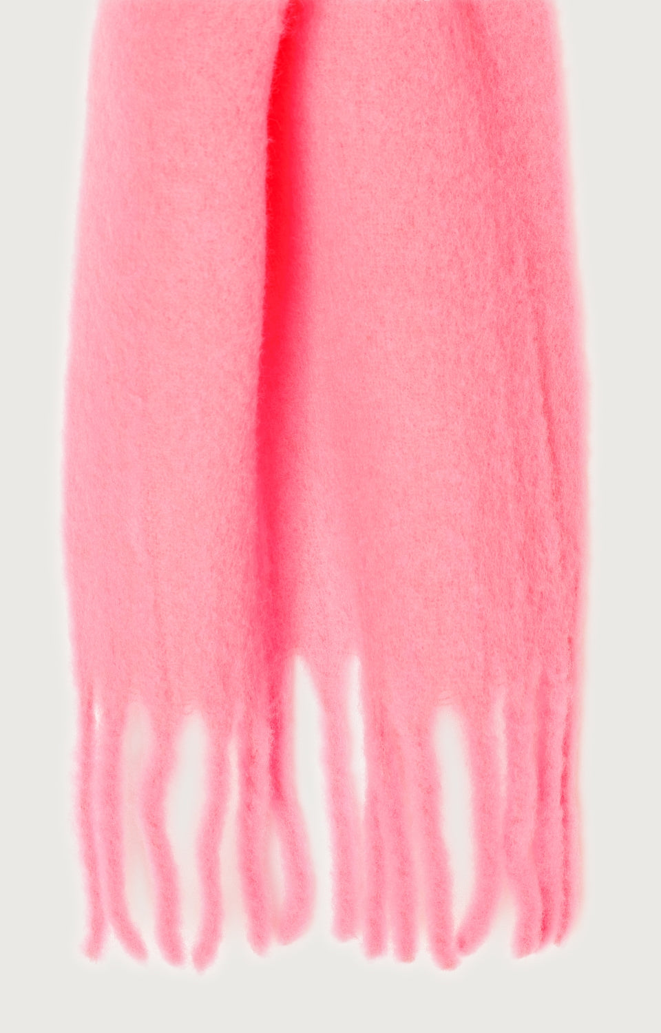 Adult Pink Wool Scarf(202x25cm)