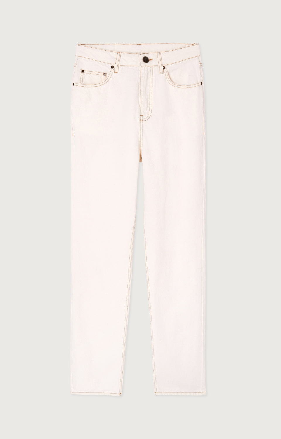 Women White Denim Trousers