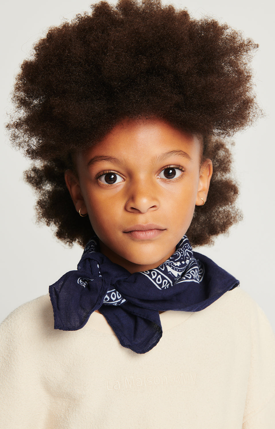 Boys & Girls White Cotton Sweatshirt