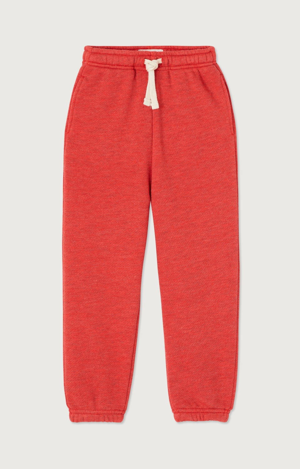 Boys & Girls Red Cotton Trousers