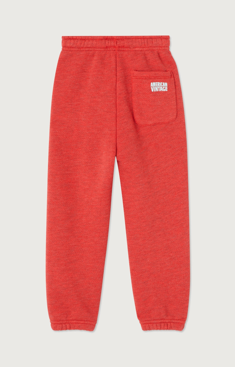 Boys & Girls Red Cotton Trousers