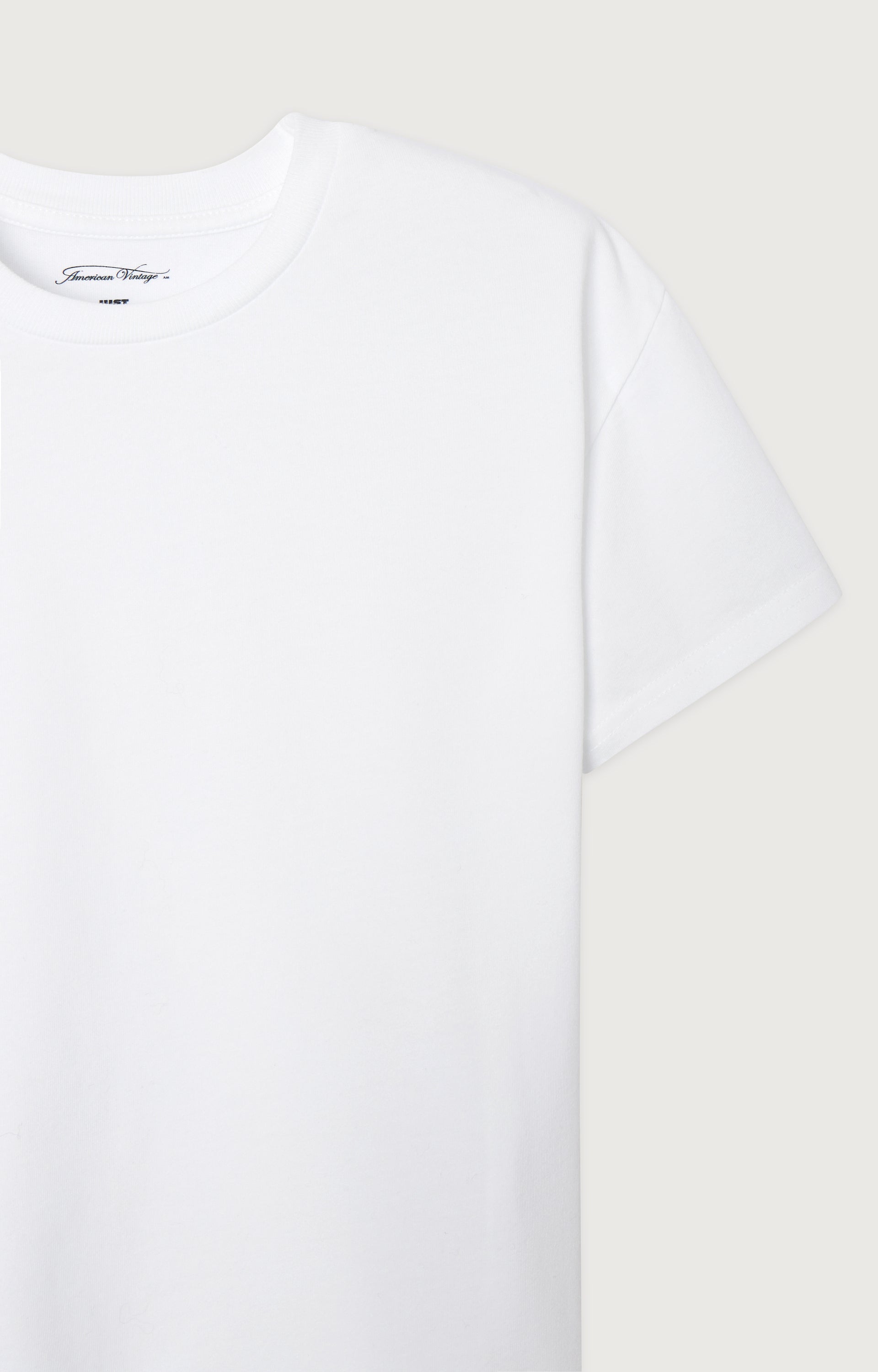 Boys & Girls White Cotton T-Shirt