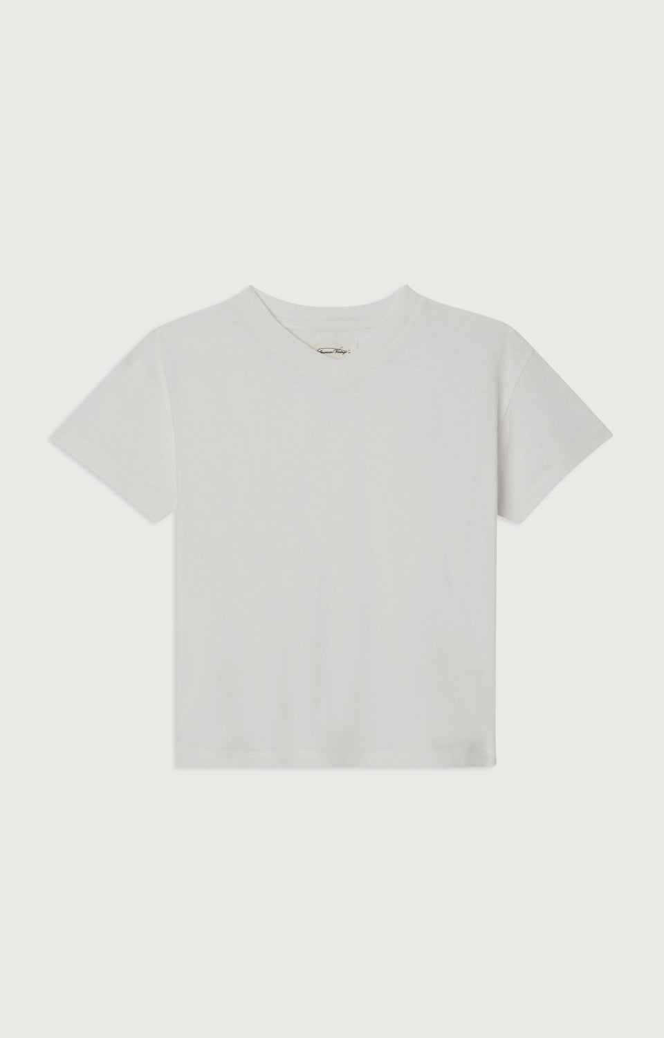 Boys & Girls White Cotton T-Shirt