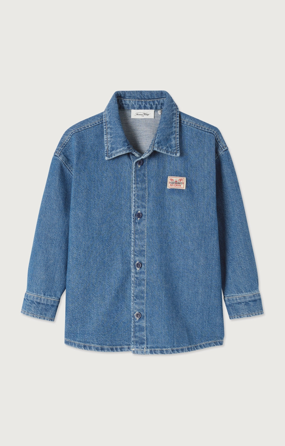 Boys & Girls Blue Denim Shirt