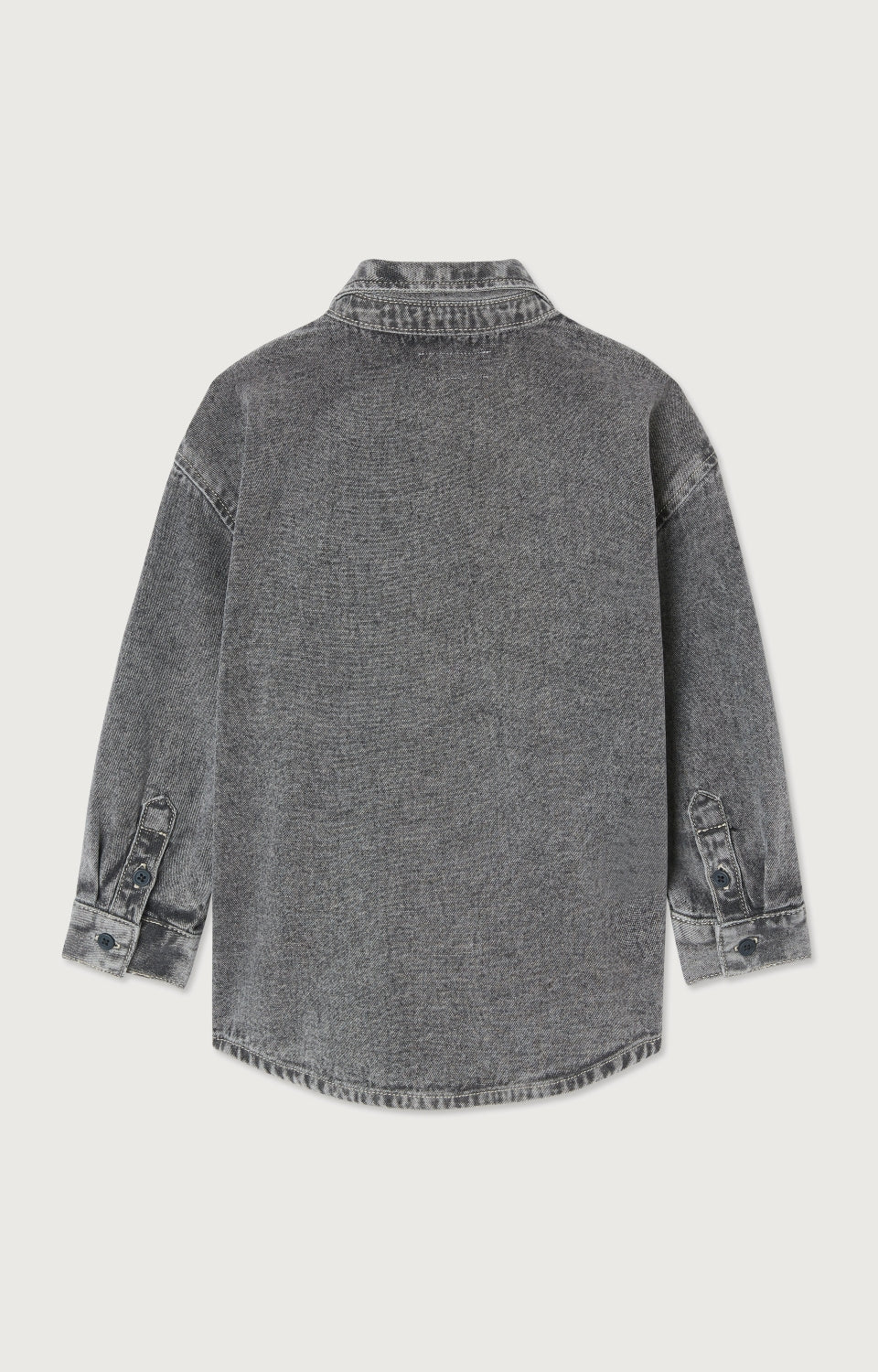 Boys & Girls Grey Denim Shirt