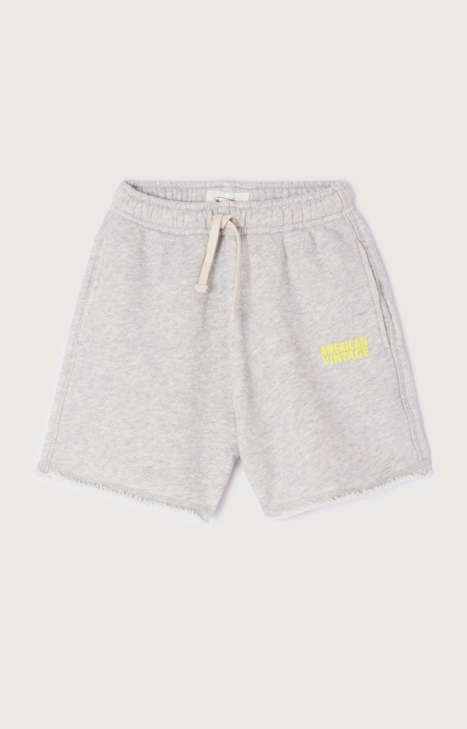 Boys & Girls Light Grey Cotton Shorts