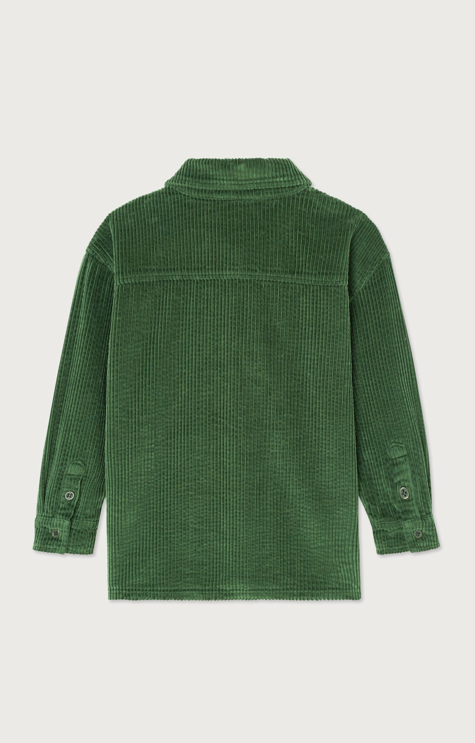 Boys & Girls Green Corduroy Shirt