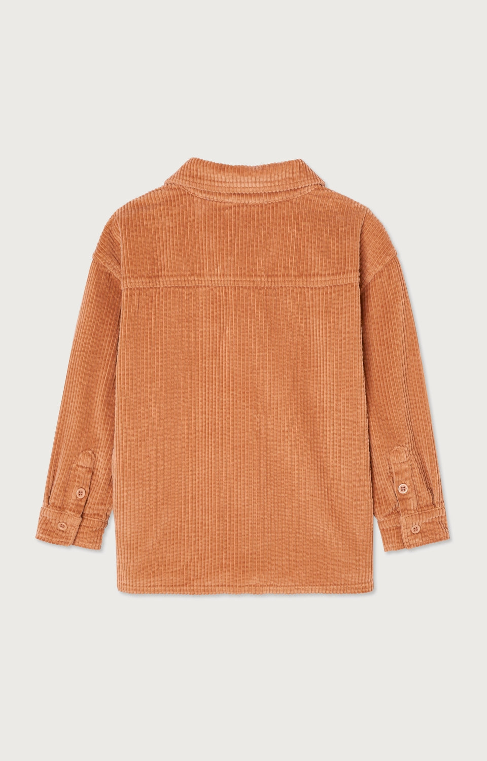 Boys & Girls Orange Corduroy Shirt