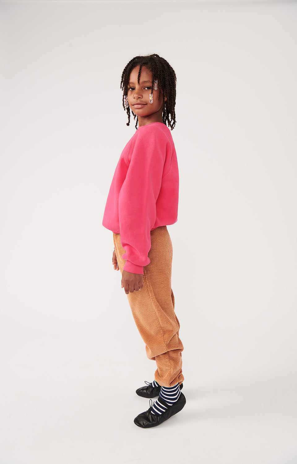 Boys & Girls Orange Corduroy Trousers