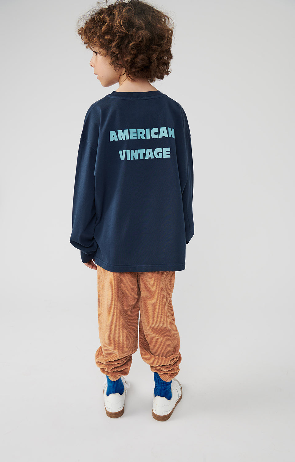 Boys & Girls Orange Corduroy Trousers