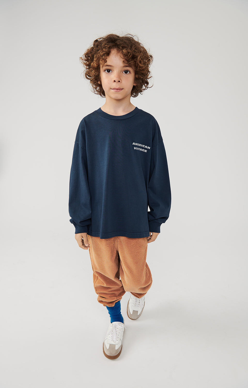 Boys & Girls Orange Corduroy Trousers