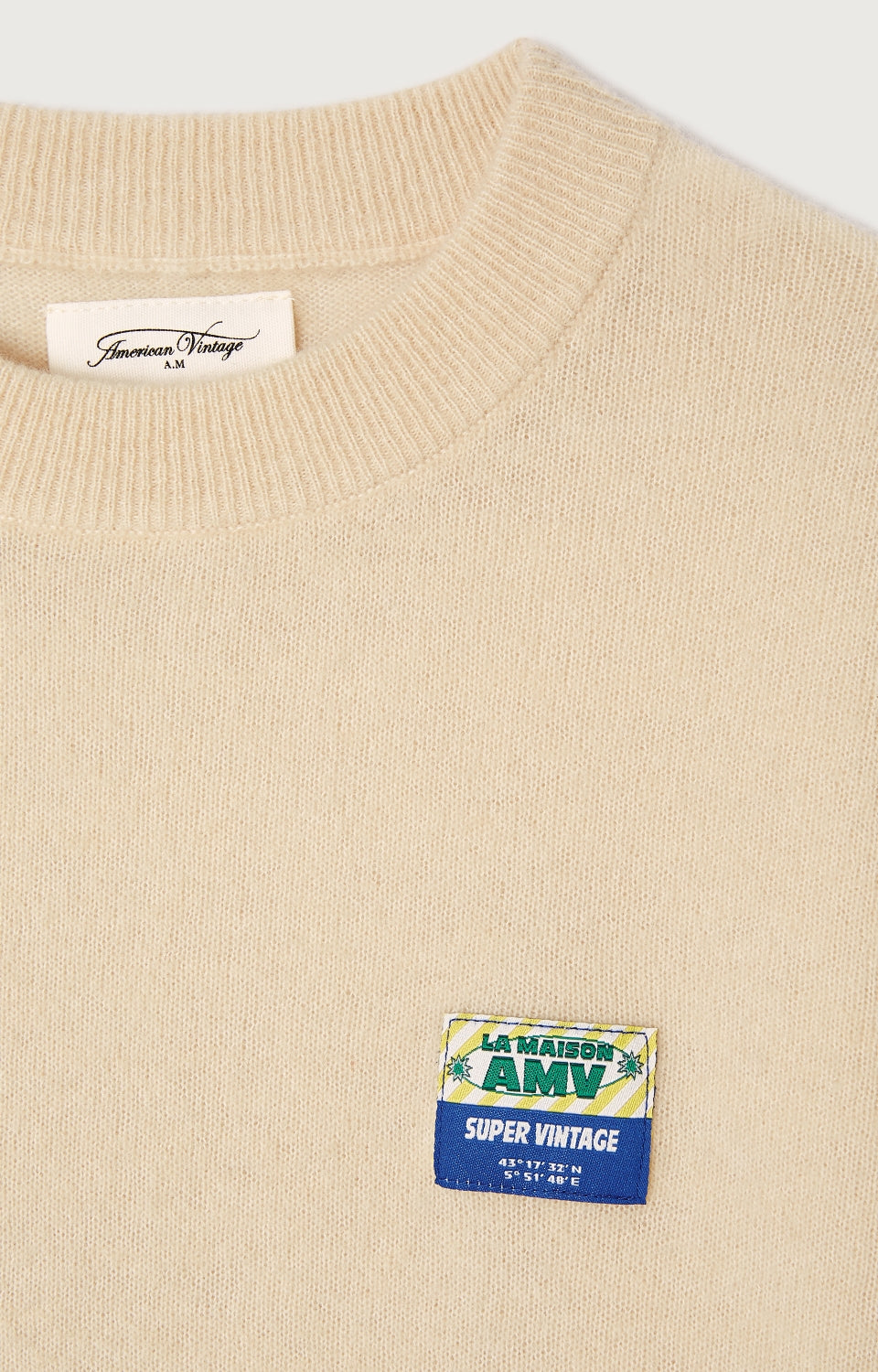 Boys & Girls Beige Wool Sweater