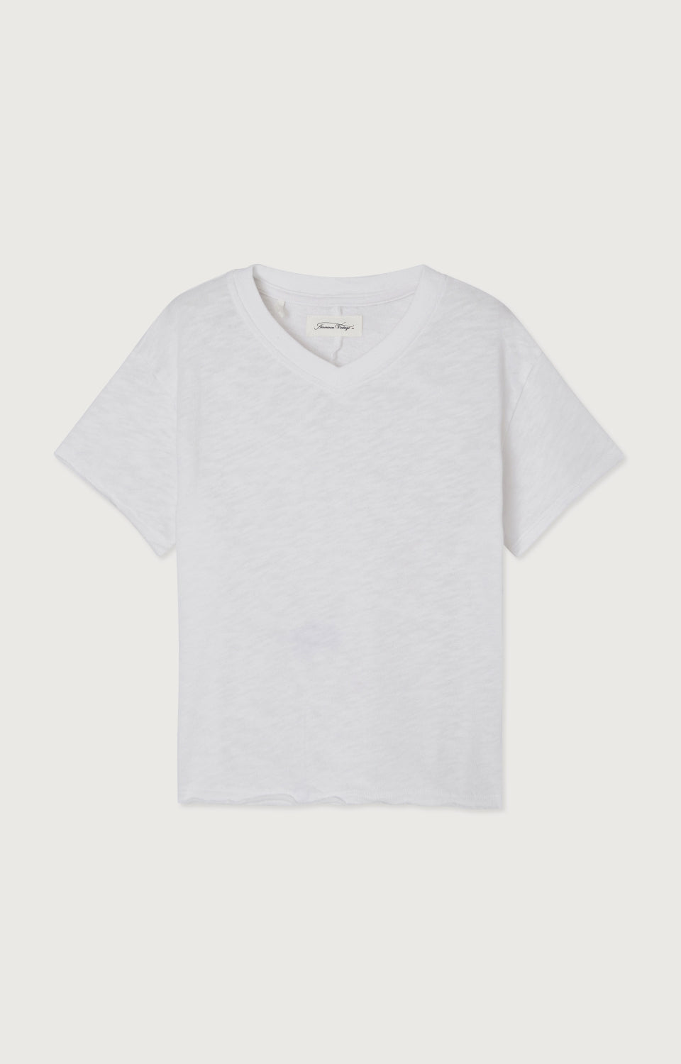 Boys & Girls White Cotton T-Shirt