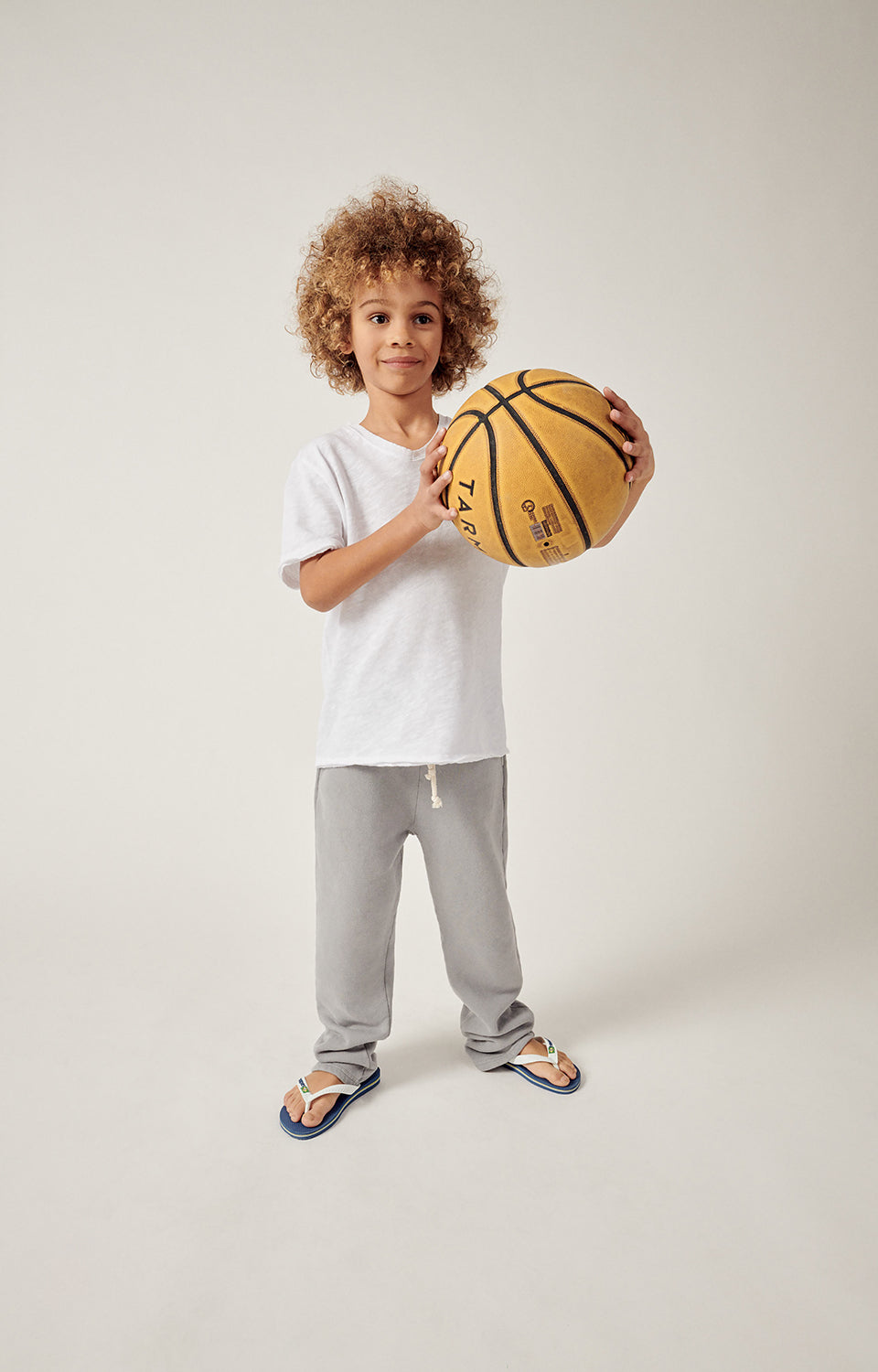 Boys & Girls White Cotton T-Shirt