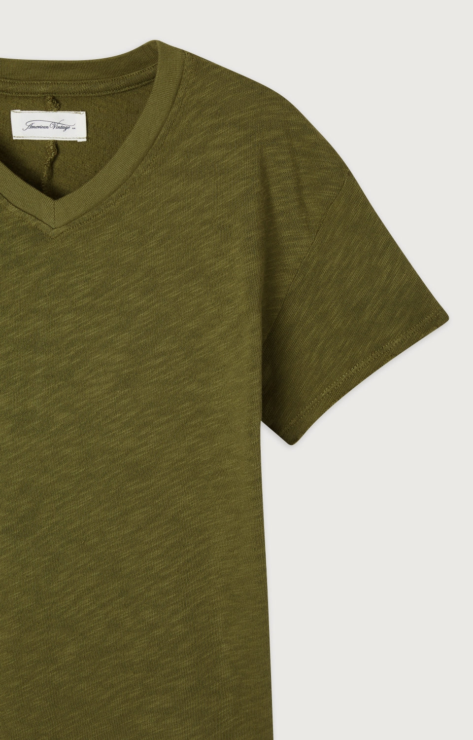 Boys & Girls Olive Cotton T-Shirt