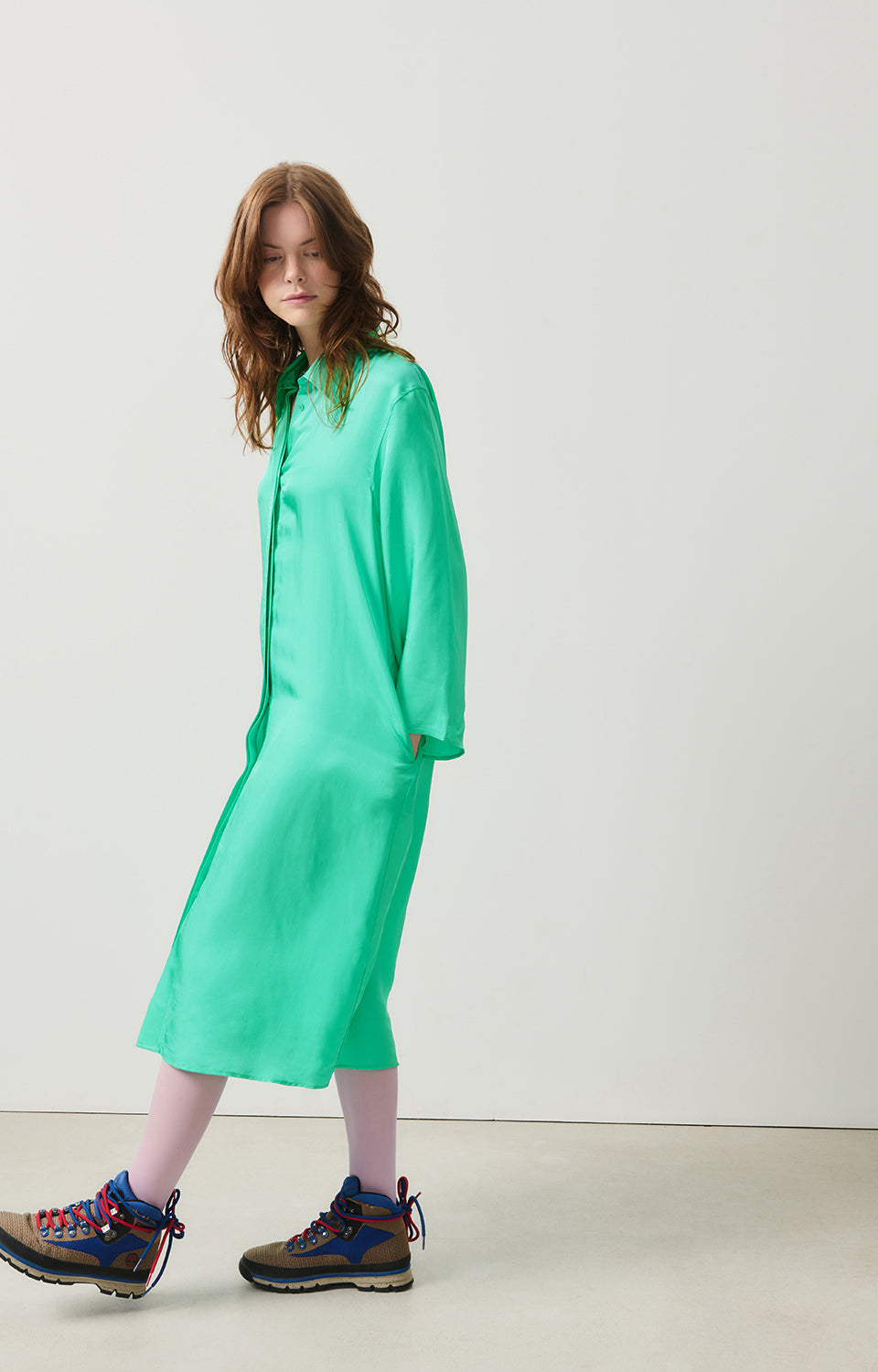 Women Green Dress