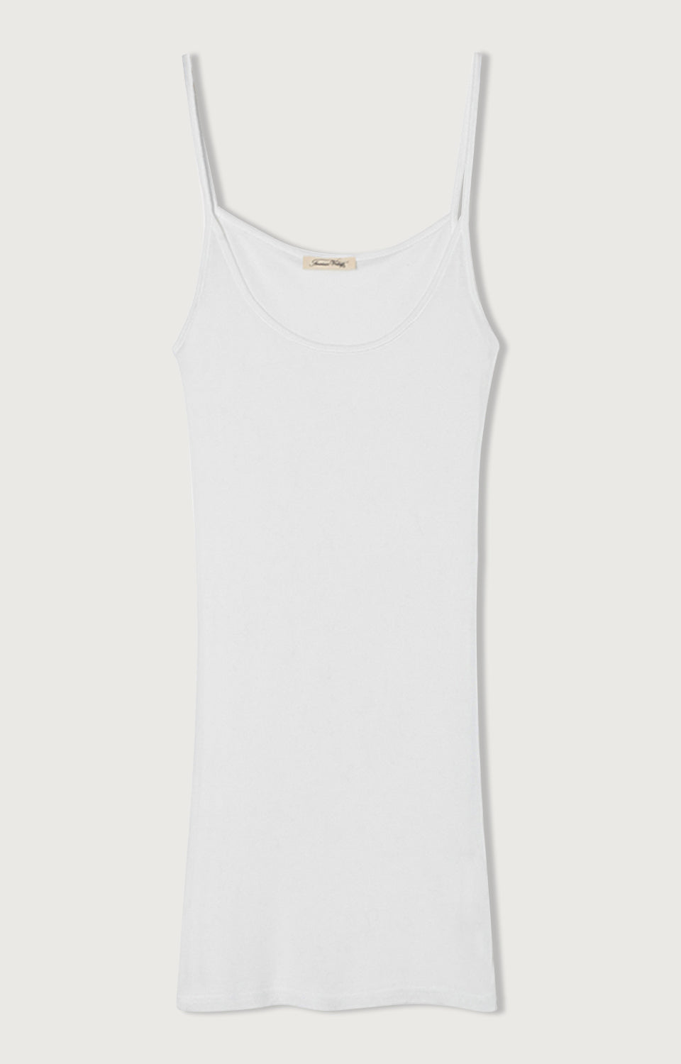 Women White Strap Cotton Vest