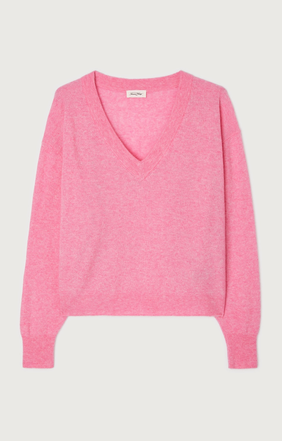 Women Pink Wool Sweater