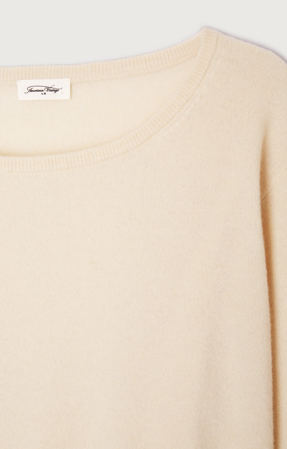 Women White Wool Sweater