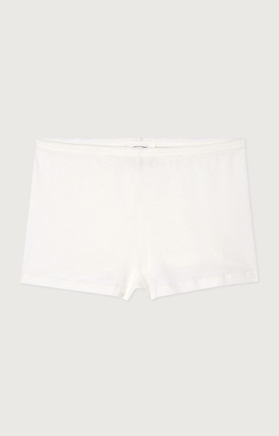 Women White Cotton Shorts