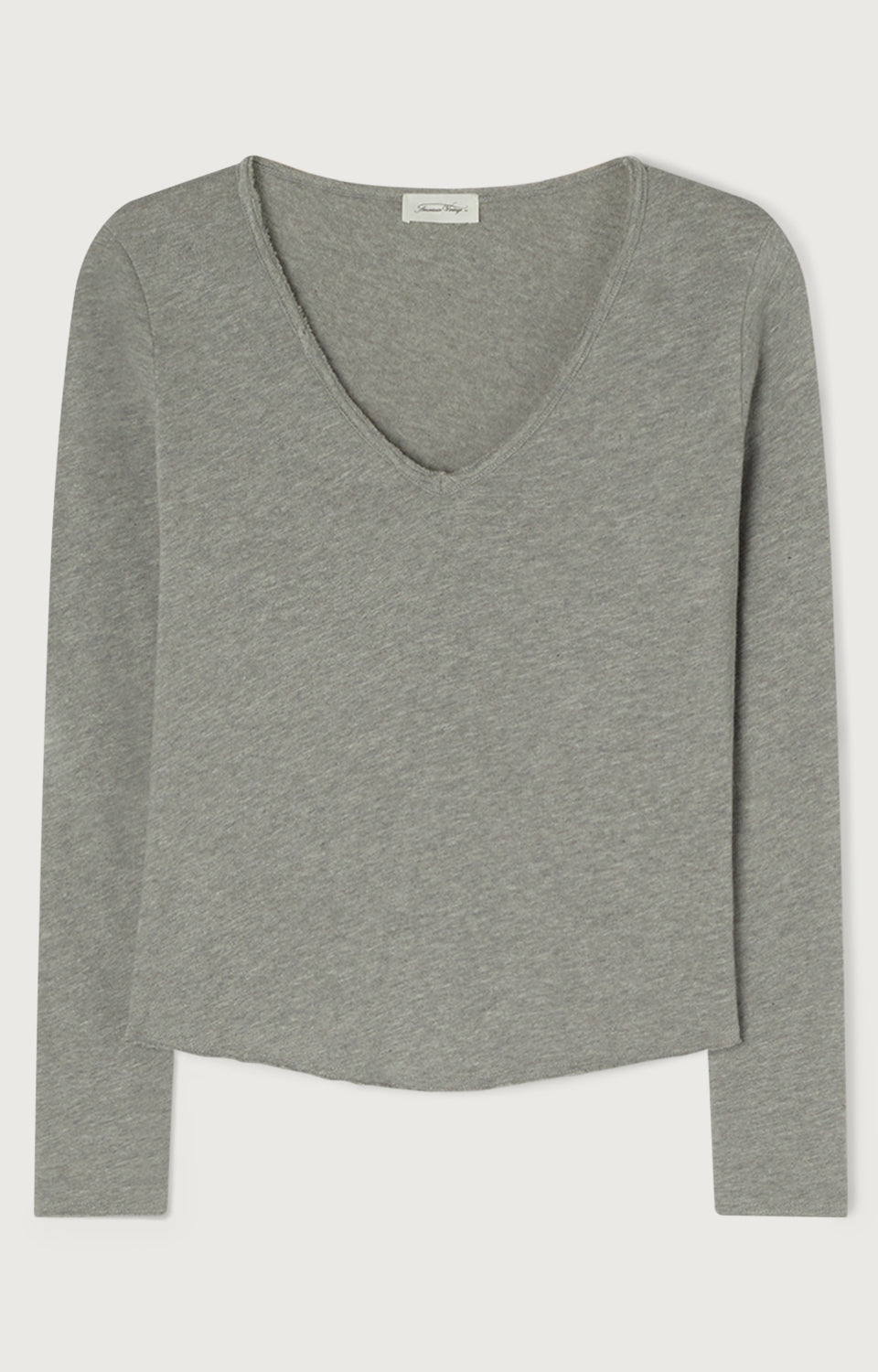 Women Grey Cotton T-Shirt