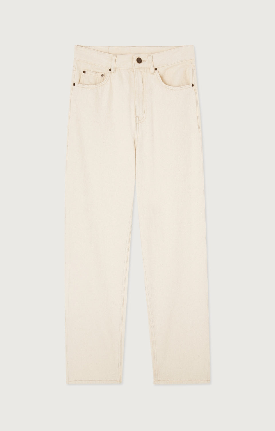 Women White Cotton Trousers