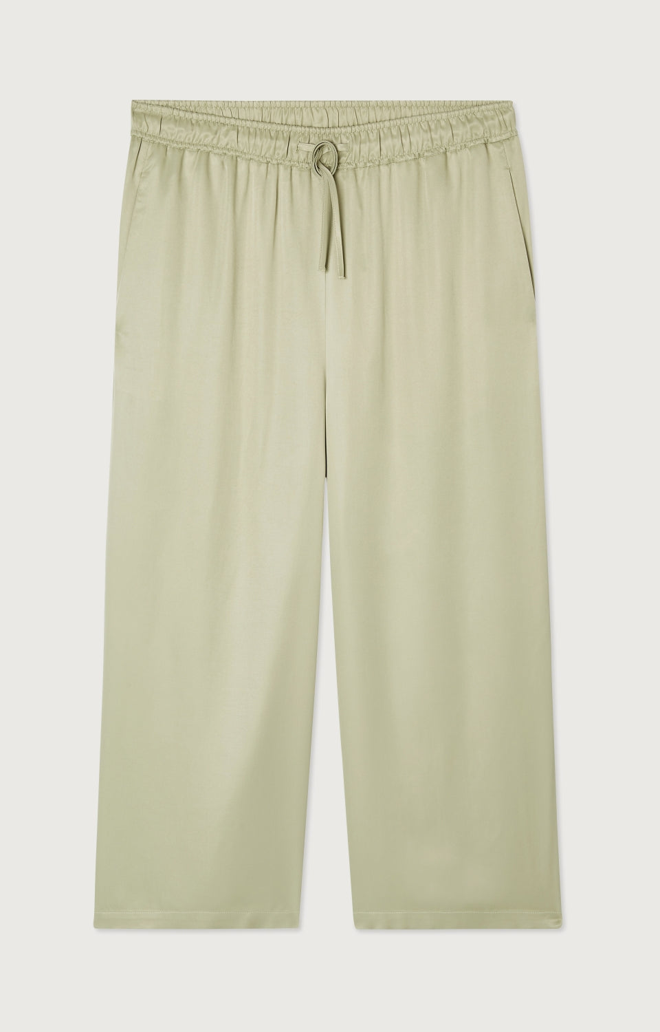 Women Light Green Trousers