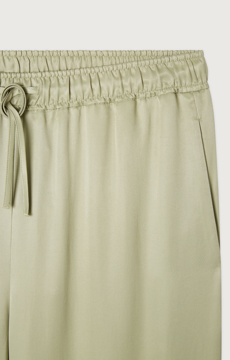 Women Light Green Trousers