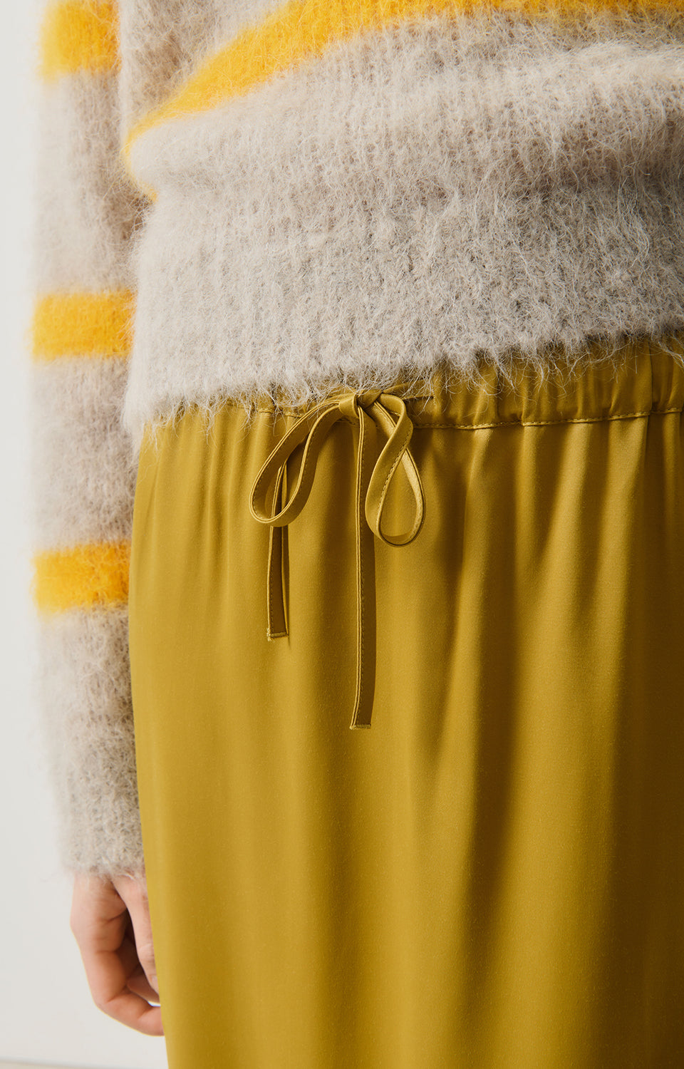 Women Mustard Skirt