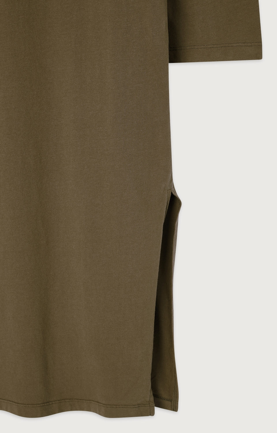 Women Khaki Cotton Dress