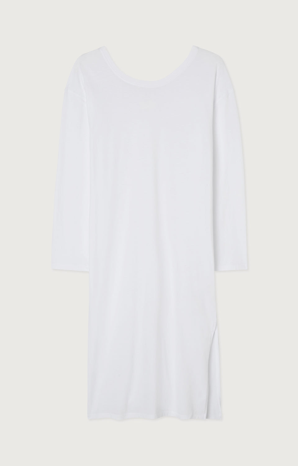 Women White Cotton Dress