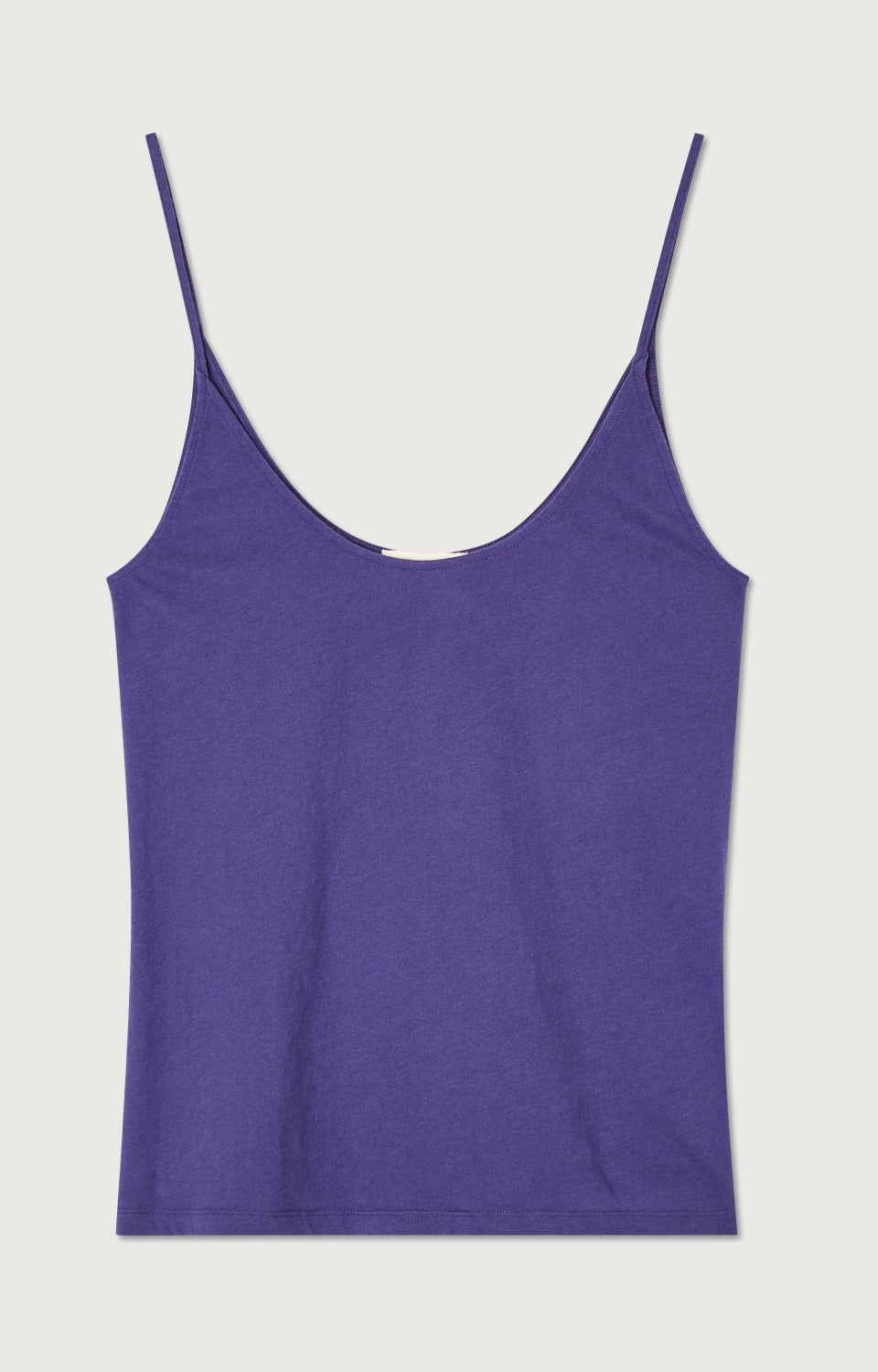 Women Purple Strap Cotton Vest