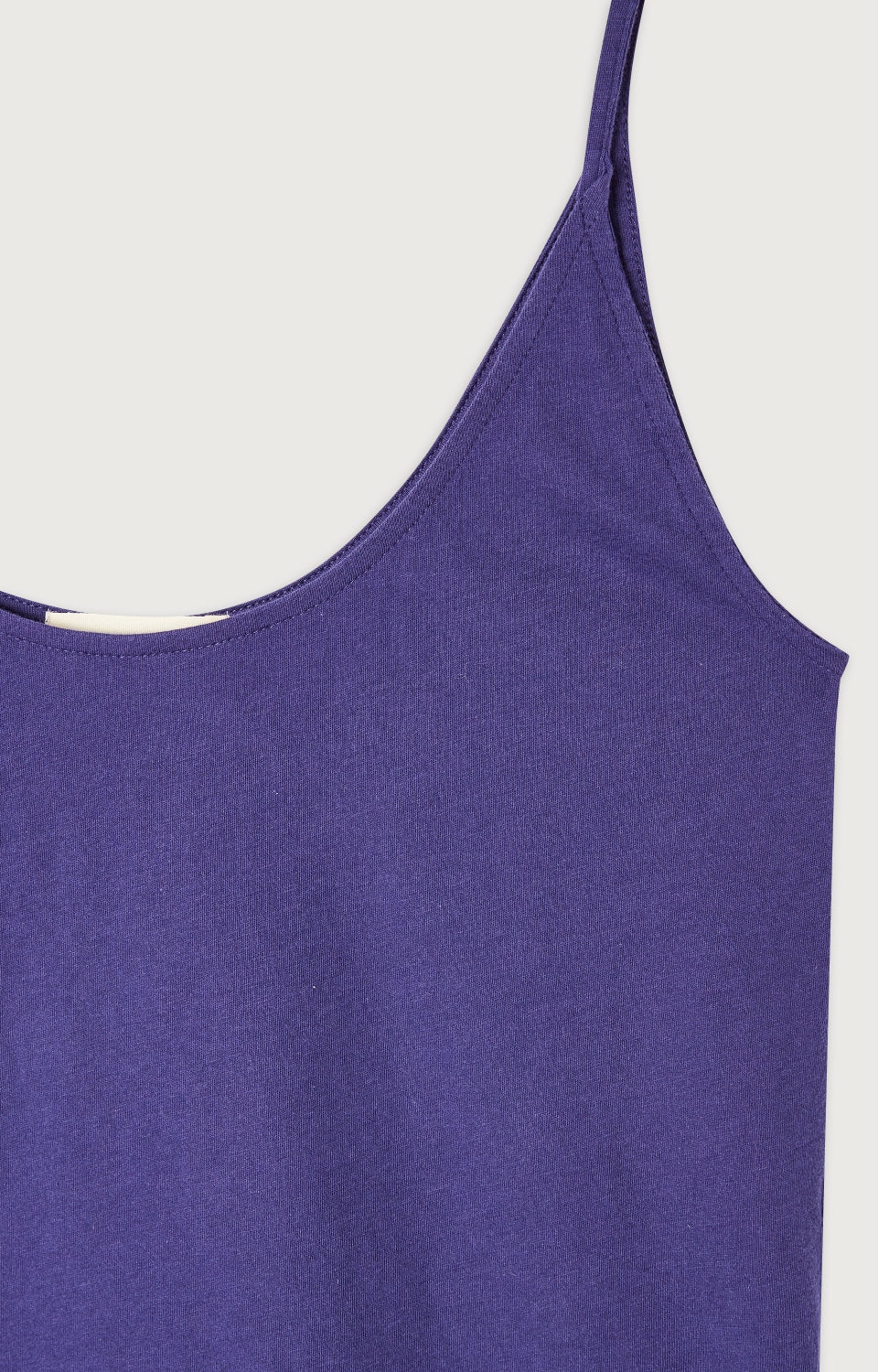 Women Purple Strap Cotton Vest