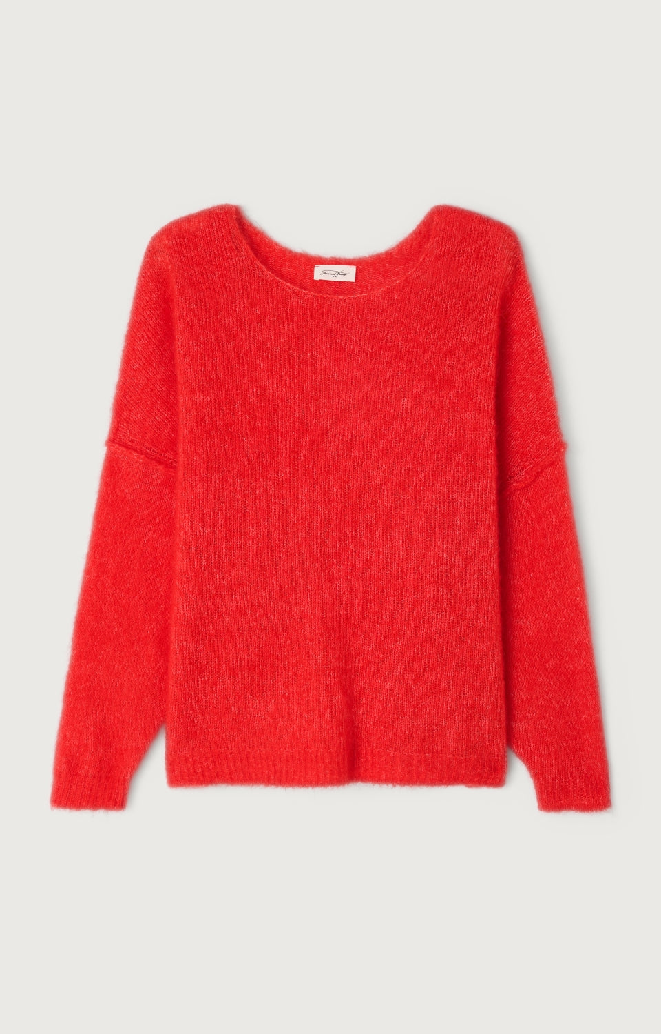 Women Red Knit Sweater