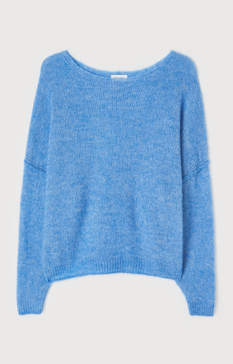 Women Blue Knit Sweater