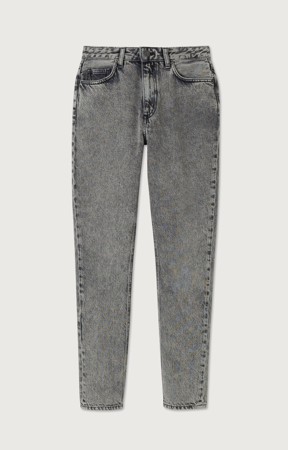 Women Grey Denim Trousers