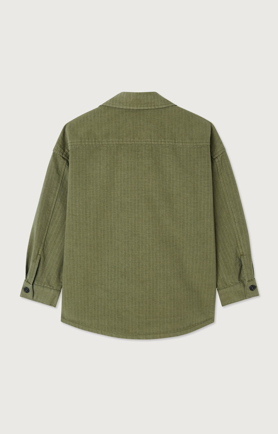 Boys Green Cotton Shirt