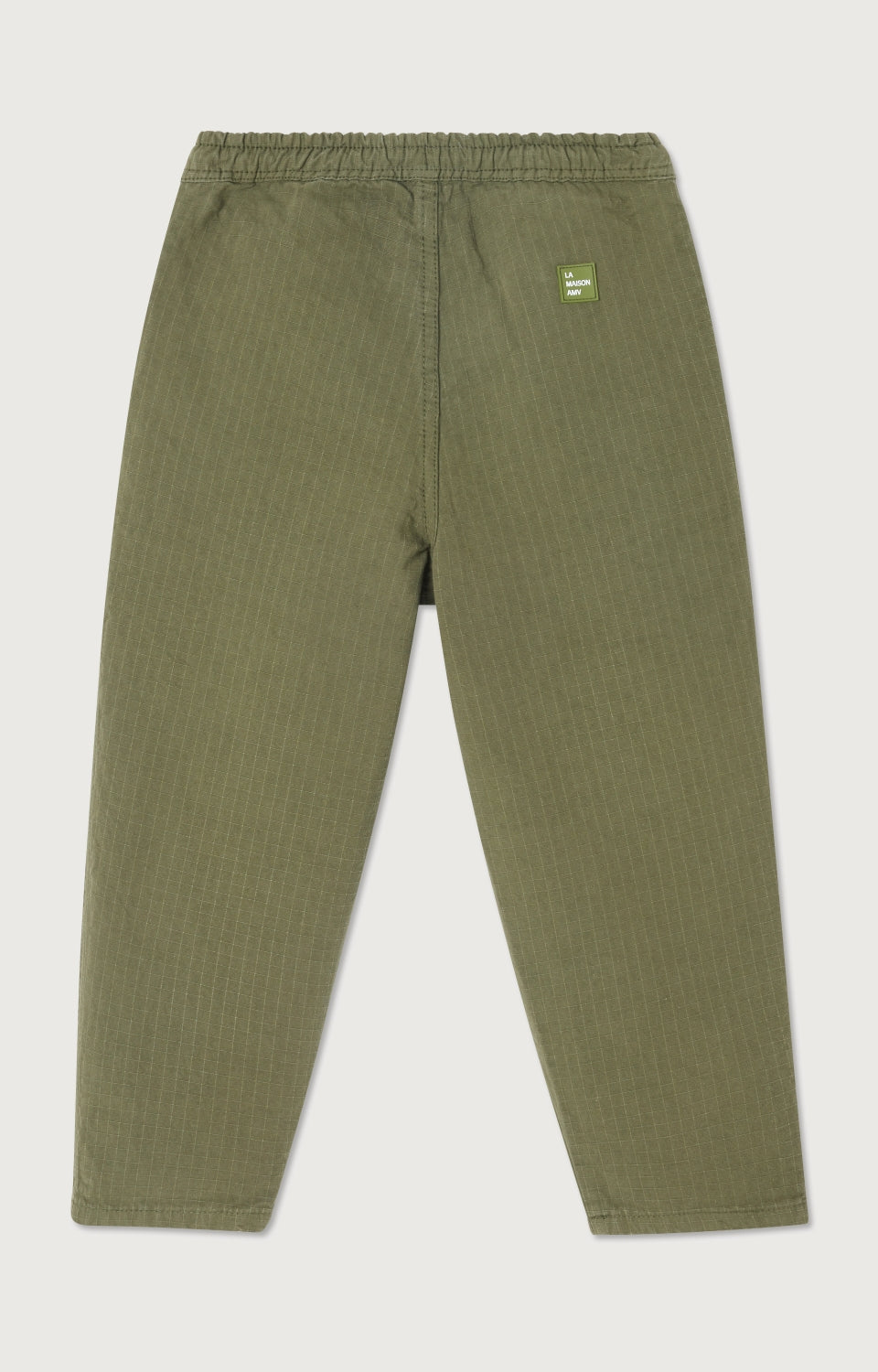 Boys Green Cotton Trousers