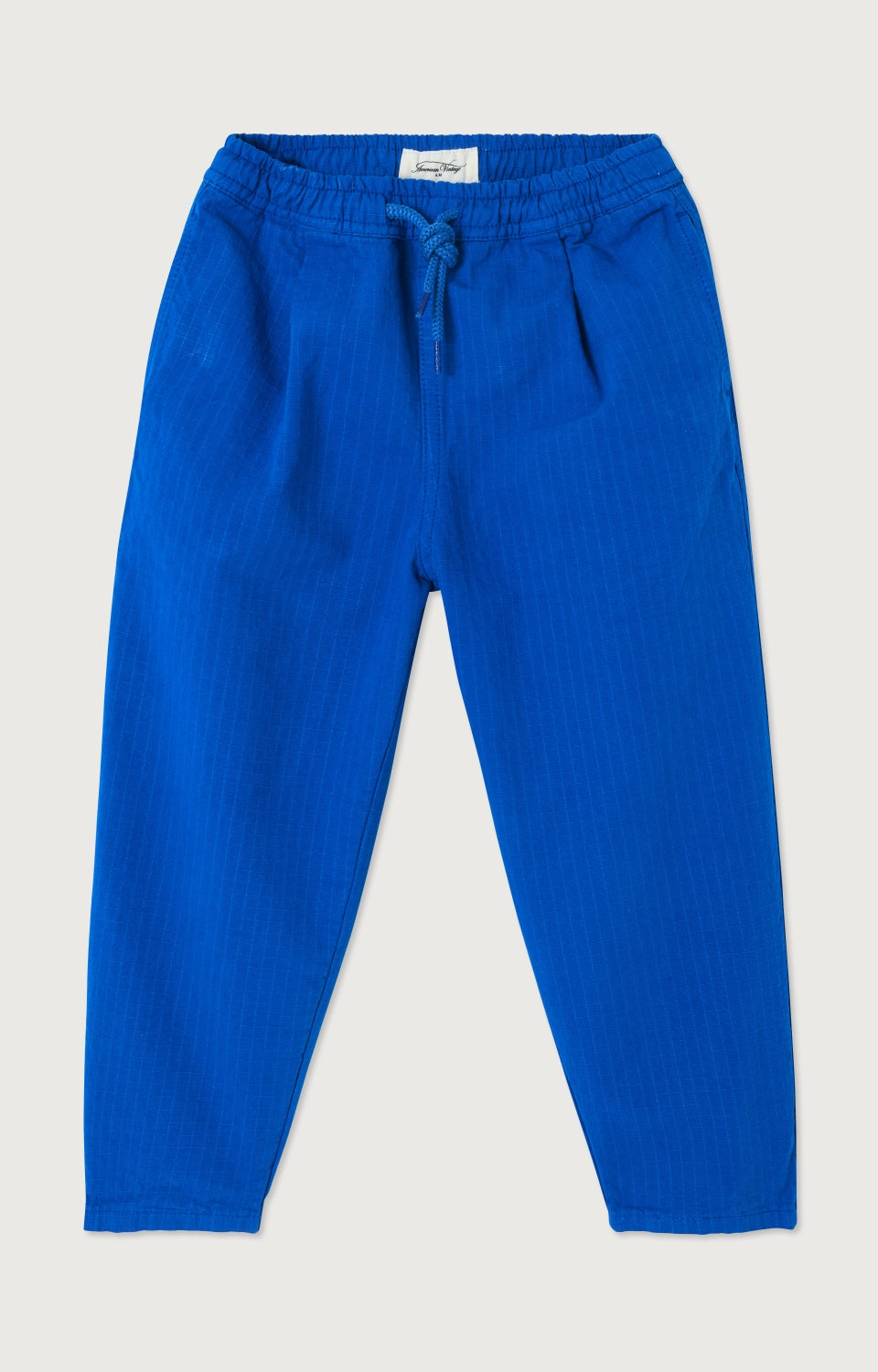 Boys Blue Cotton Trousers