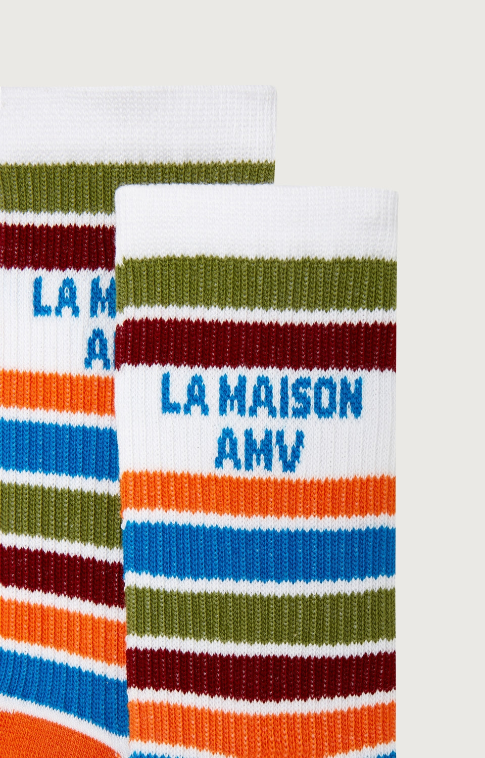 Boys & Girls Multicolor Stripes Cotton Socks